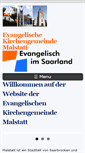Mobile Screenshot of evangelischmalstatt.de